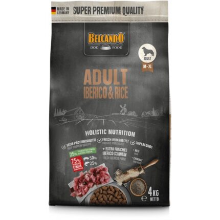 belcando dog adult maiale iberico e riso 4kg