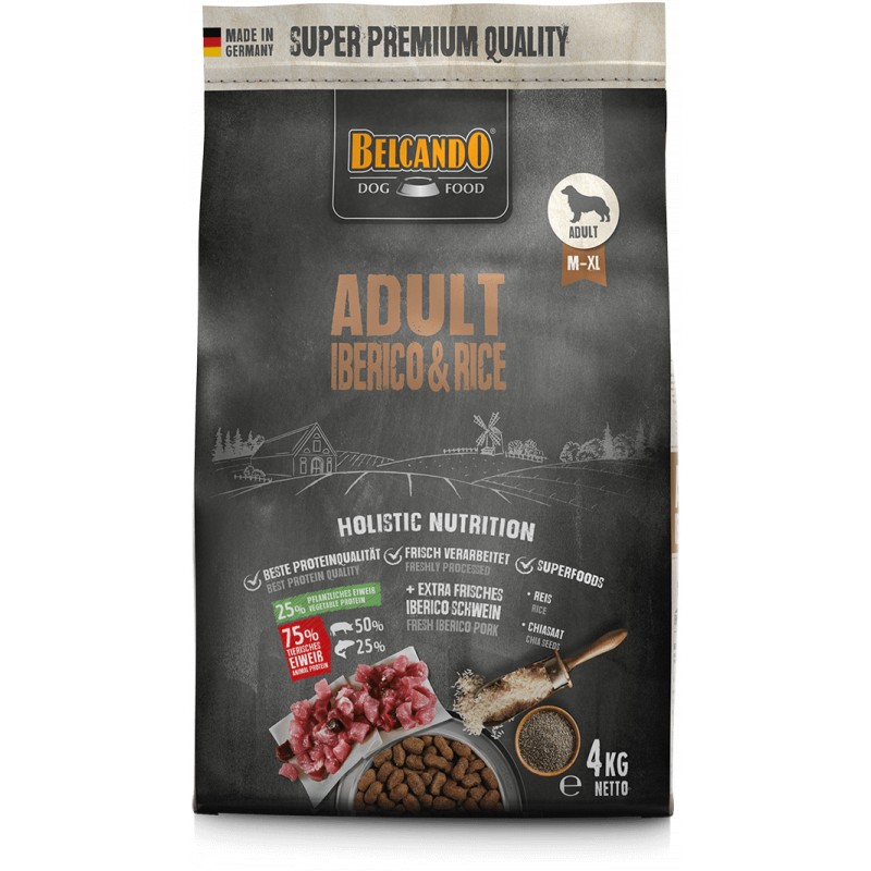 belcando-dog-adult-maiale-iberico-e-riso-4 belcando dog adult maiale iberico e riso 4kg