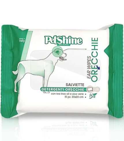 Pet shine dog orecchie salviettine
