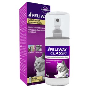 Feliway spray gatto.
