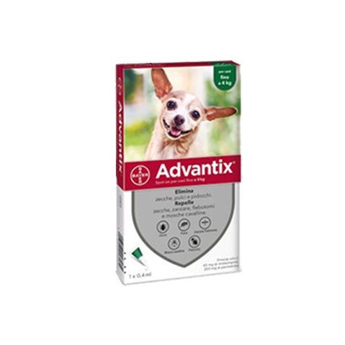 advantix cane fino ai 4 kg. advantix cane fino ai 4 kg.