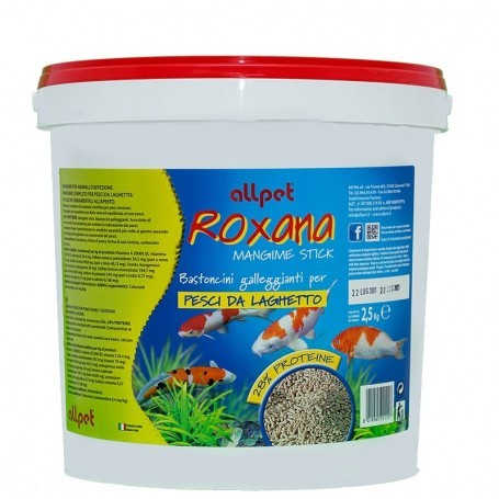 all pet roxana mangime stick 2,5 kg. all pet roxana mangime stick 25 kg.