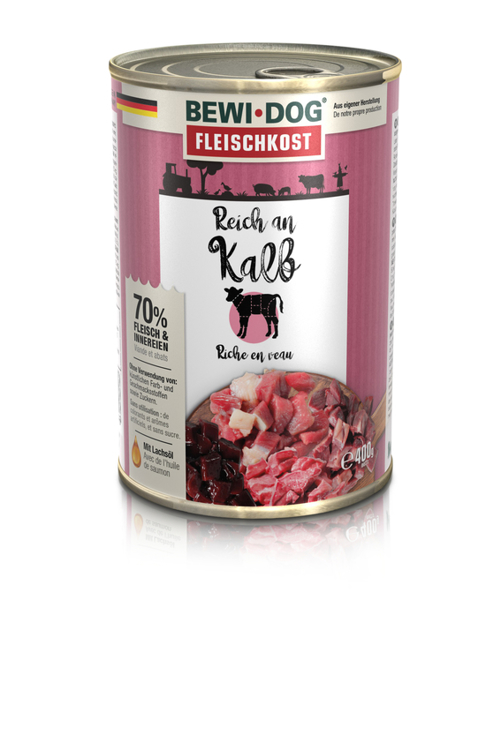 bewi dog 400 gr. vitello bewi dog 400 gr. vitello