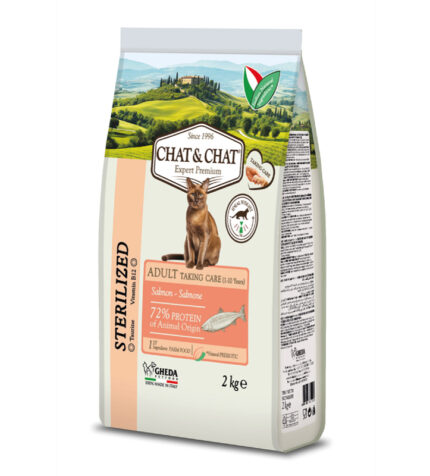 chatchat sterilizzato salmone 2 kg.
