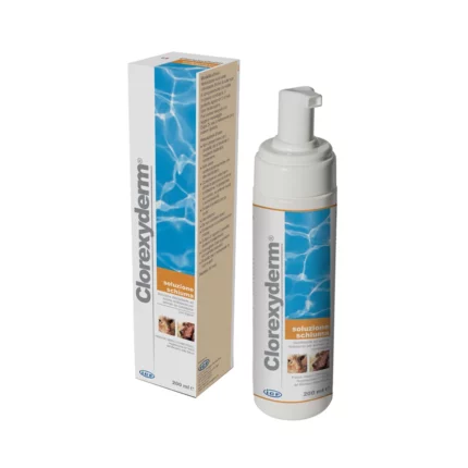 clorexyderm soluzione schiuma 200 ml.