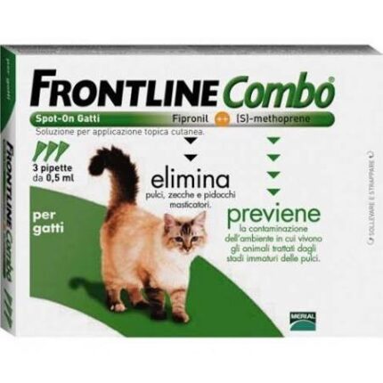 frontline combo gatto 3 pip.