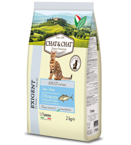 Gheda cat Chat&Chat Expert Adult tonno