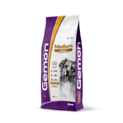 monge gemon dog maxi medium adult pollo kg 15 medium