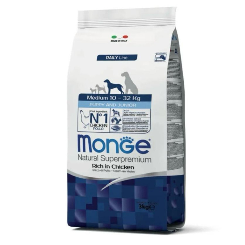 monge-puppy-medium-pollo-3kg monge puppy medium pollo 3kg