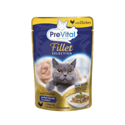 prevital cat adult filetti di pollo in salsa.