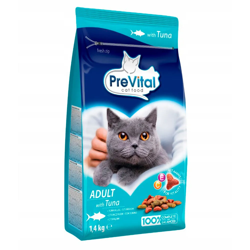 prevital cat adult tonno 1,4 kg. prevital cat adult tonno 1 4 kg.
