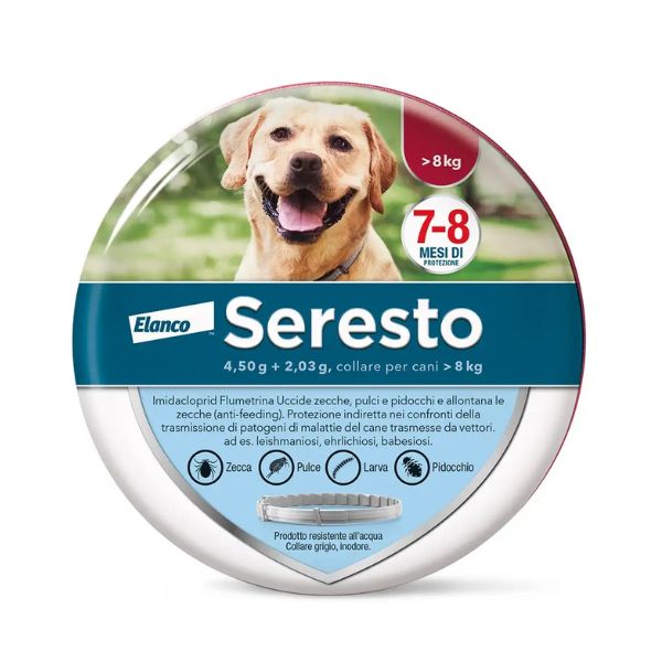 xr:d:DAFSB8jf2FY:3465,j:8202573517288313805,t:23060715 seresto per cani con peso superiore 8 kg.