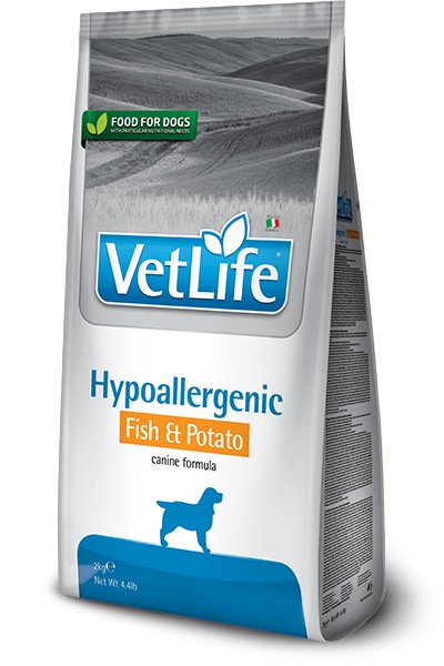 VET LIFE HYPOALLERGENIC 2 KG.