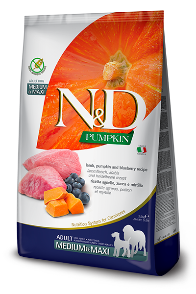 farmina dog pumpkin adult m_m kg. 12.