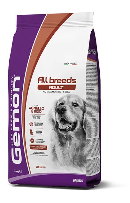 gemon all breeds agnello kg. 15.