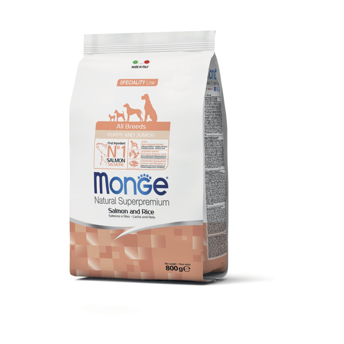 monge all breeds salmone e riso gr. 800 monge all breeds salmone e riso gr. 800.