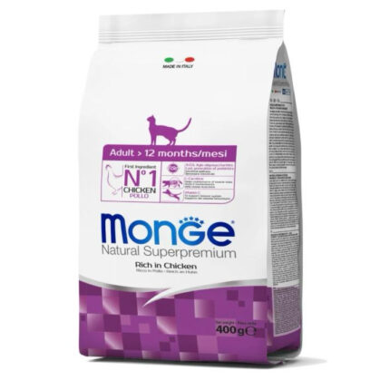 monge cat adult pollo 400 gr.
