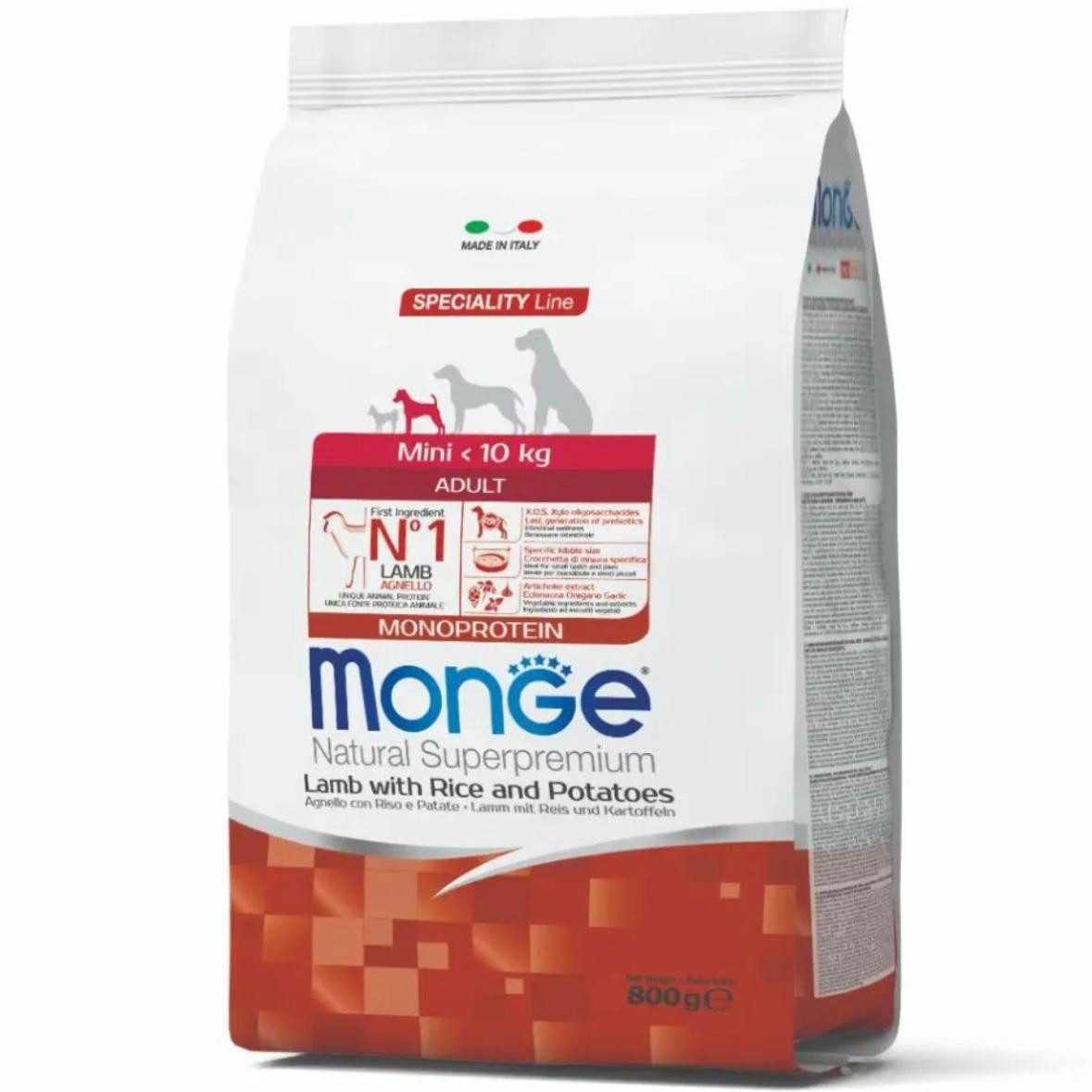 monge mini puppy agnello e riso 400 gr. monge mini puppy agnello e riso 400 gr.
