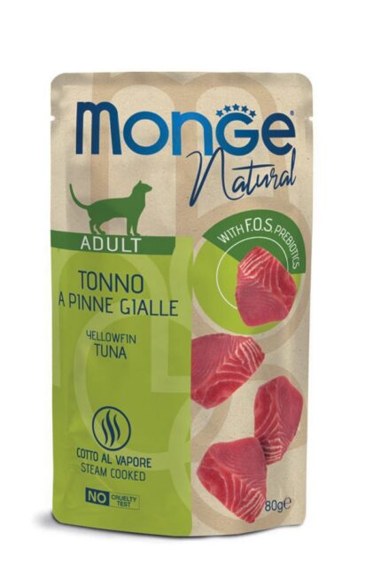 monge natural cat pinne gialle gr. 80.