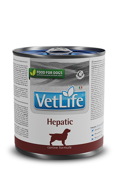 vet life dog hepatic 300 gr.