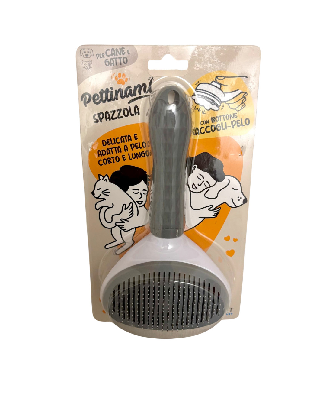 ami pet spazzola con bottone raccogli-pelo ami pet spazzola con bottone raccogli pelo.