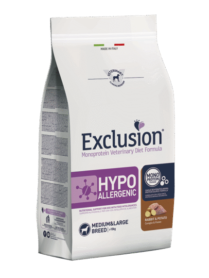 exclusion-dog-medium large hypoallergenic coniglio gr. 2.