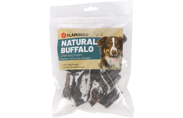flamingo dog snack fegato di bufalo gr. 200 flamingo dog snack fegato di bufalo gr.-200.