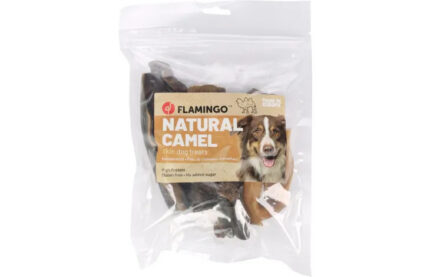 flamingo dog snack pelle di cammello gr. 200.