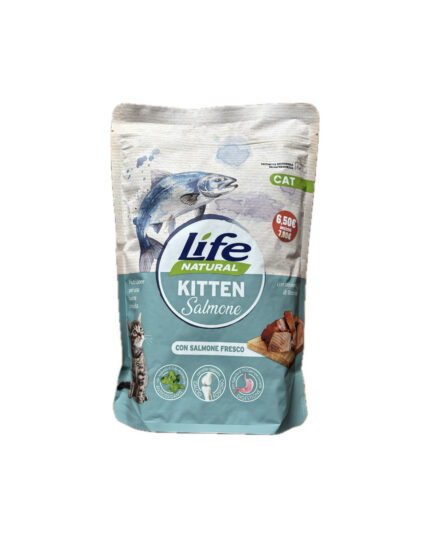 life natural kitten salmone gr. 800.