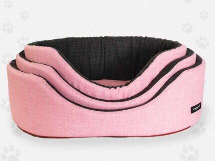 nasonero dog_cat cesta rosa cm 52x38
