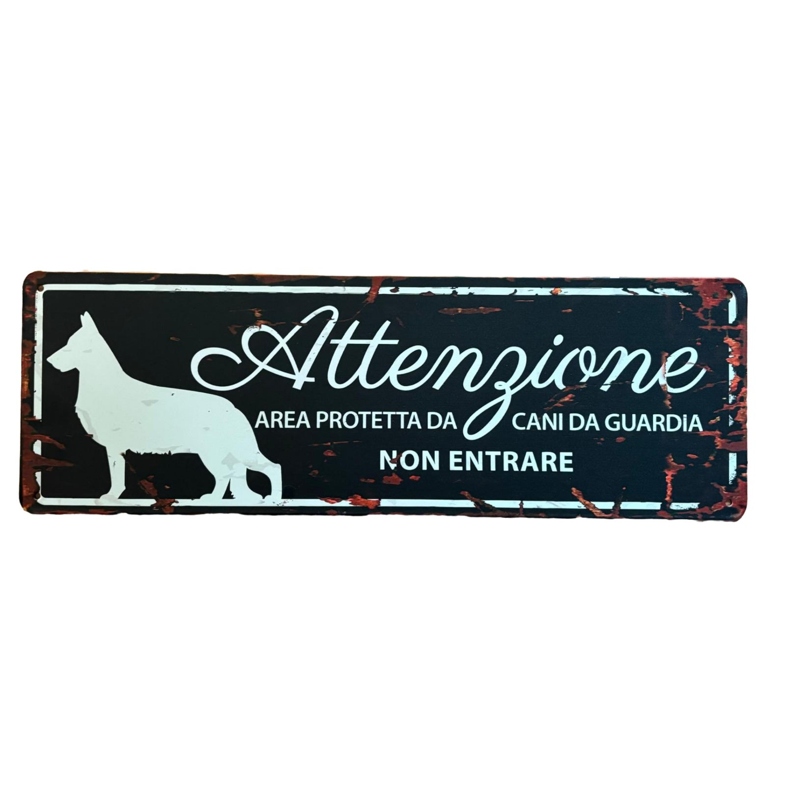 targhetta vintage attenti al cane per cane pastore bianco targhetta vintage attenti al cane per cane pastore bianco.j