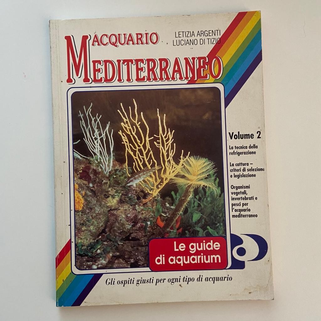 Acquario mediterraneo vol 2 LIBRO " Acquario Mediterraneo " Letizia Argenti Luciano Di Tizio VOL.2 - immagine 1