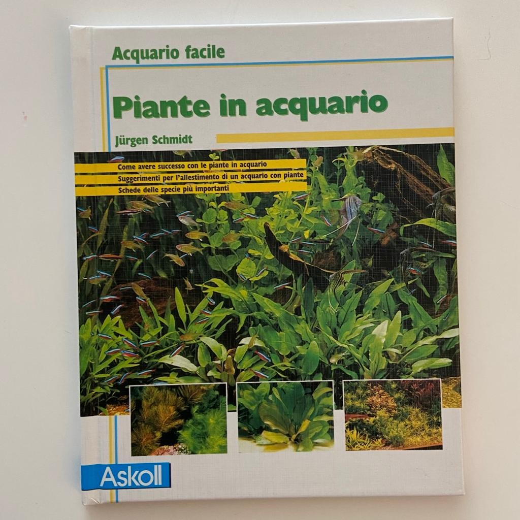 libro piante in acquario LIBRO " Le piante in acquario " Jurgen Schmidt - immagine 1
