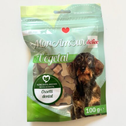 monamour dog vegetal ossetti dental gr. 100.