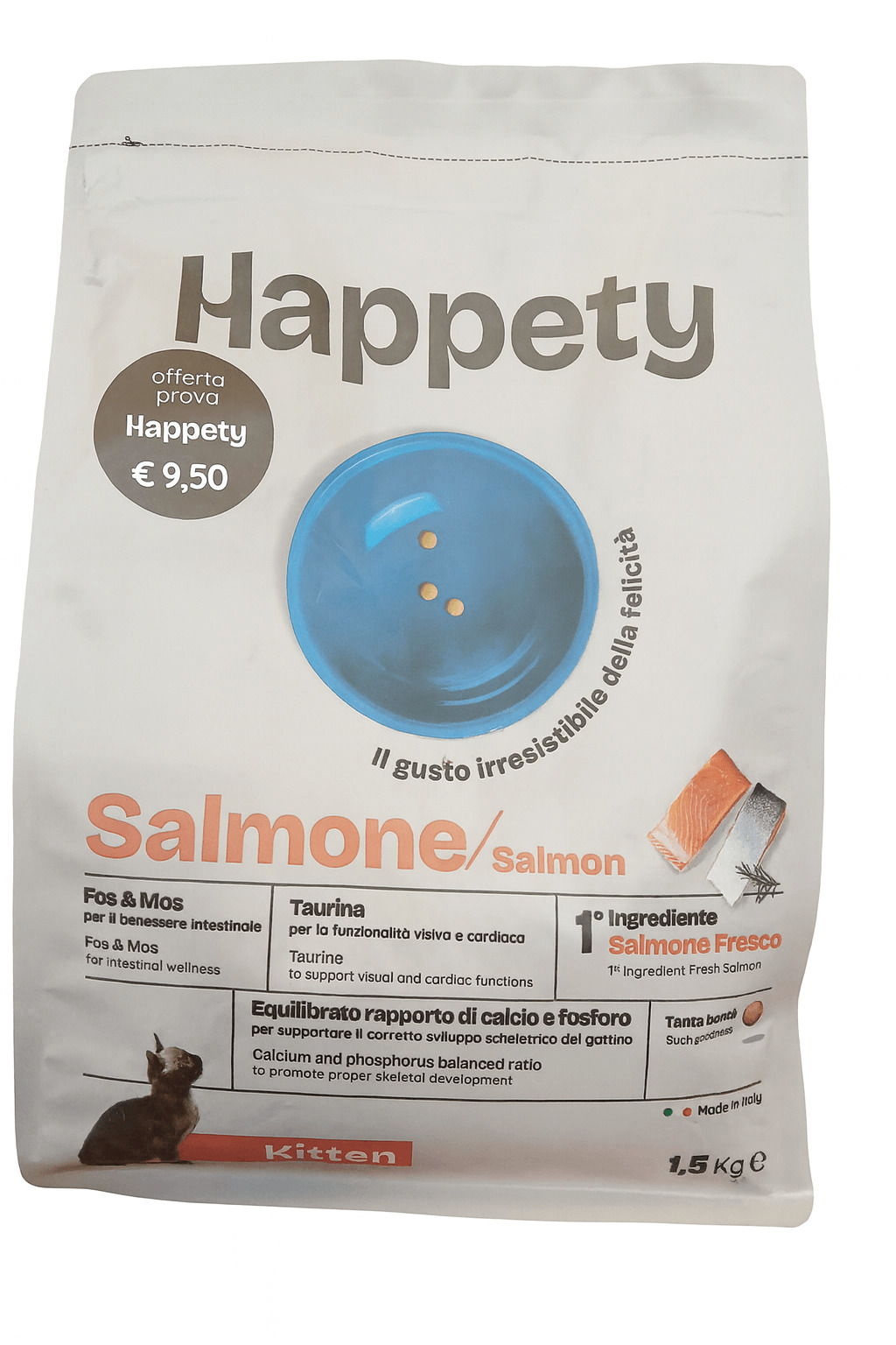 happety kitten salmone kg. 1,5. happety kitten salmone kg. 1-5.