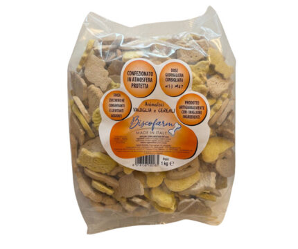 biscofarm dog vaniglia e cereali kg. 1.