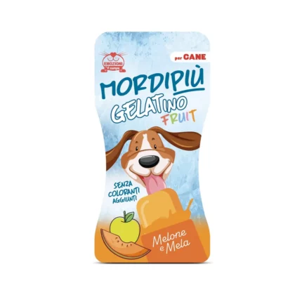 gelatino fruit mordi piu gr. 50 mela melone dog.