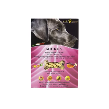 rolls rocky Micros biscotti cane gr. 300.