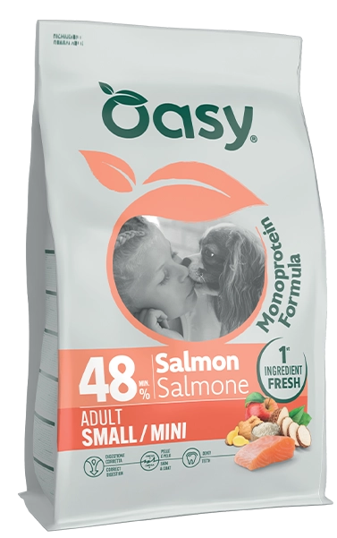 oasy dog small_mini monoprotein salmone kg. 2.webp